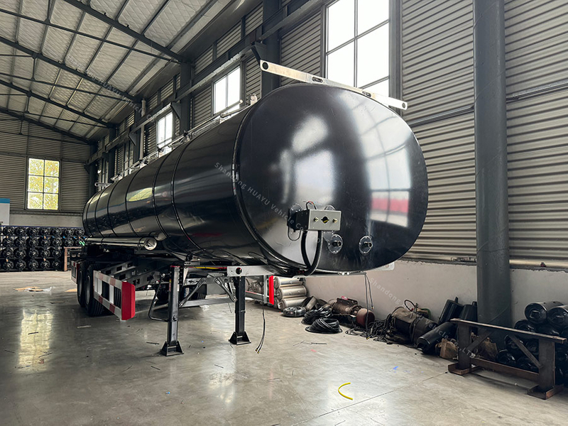 2 Axles 20000L Asphalt Tanker Trailer