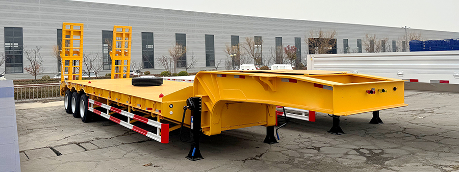 low bed trailer