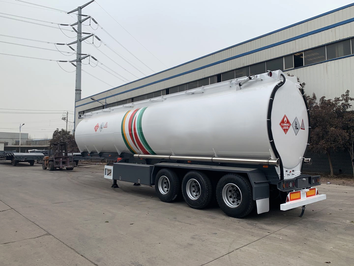 42000Liters Gasoline Tank Trailer For Sale