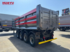 4 axles end dump trailer