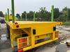 3 Axles Timber Transport Flatbed Trailer with Uprights