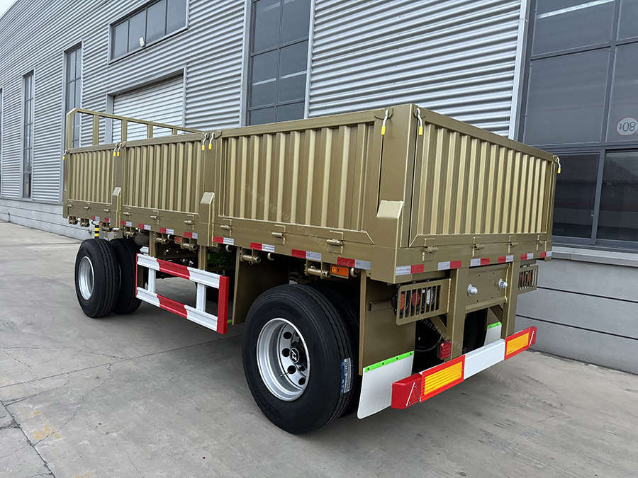Side Wall Full Drawbar Trailer
