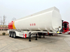 Aluminum Alloy 3 Axles 50000L Diesel Oil Tanker Semi Trailer