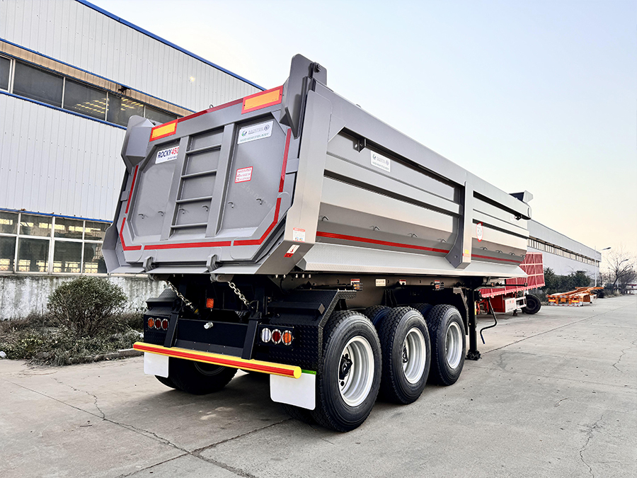 3 Axles Dump Trailer