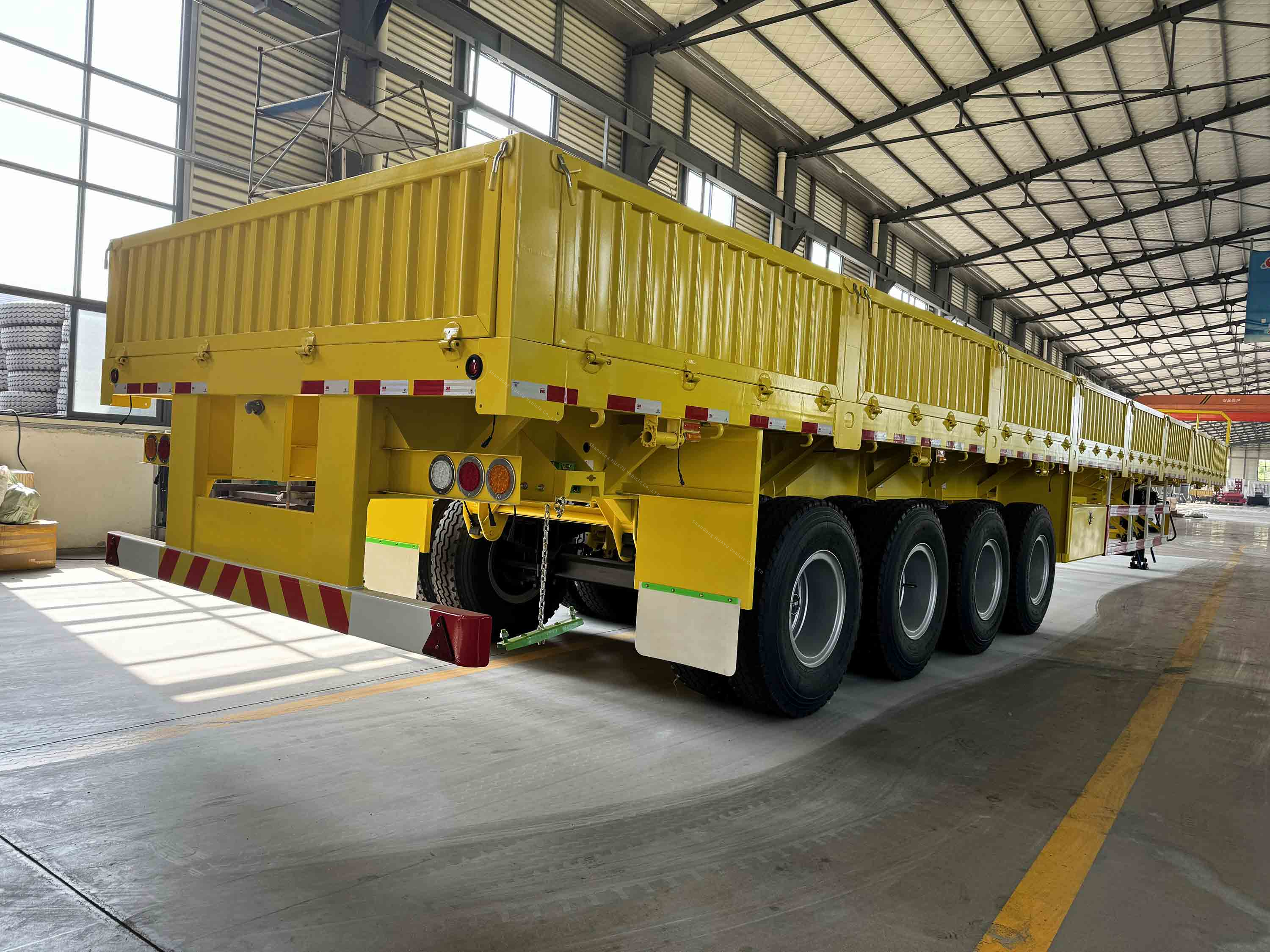 Extendable Trailer on site