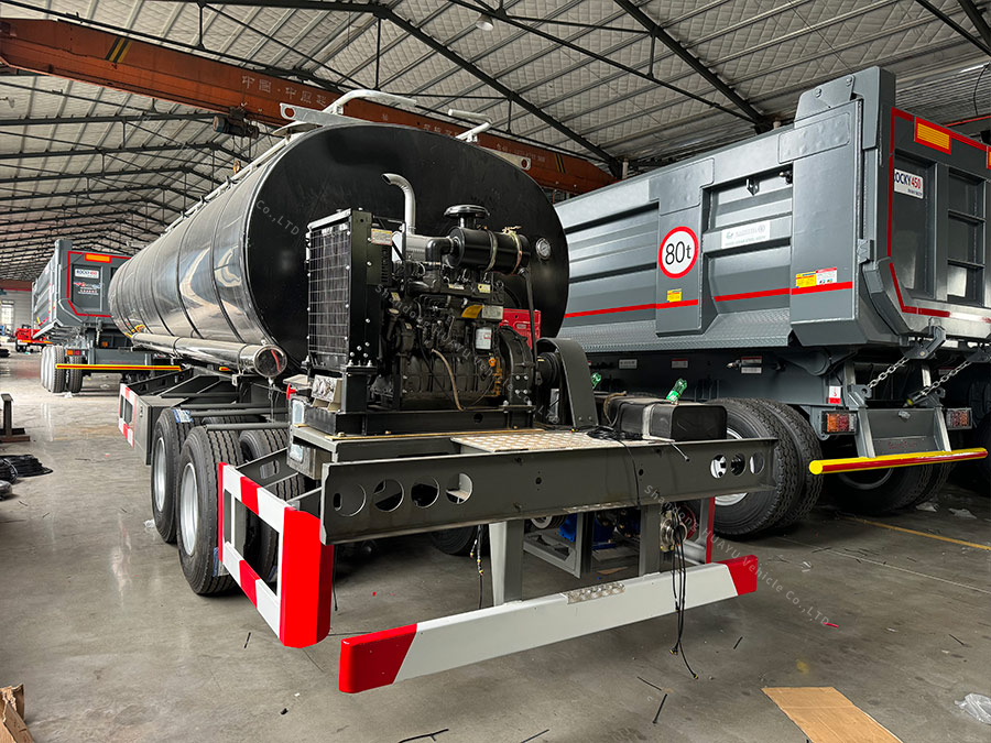 Asphalt Tanker Trailer for Road Construction