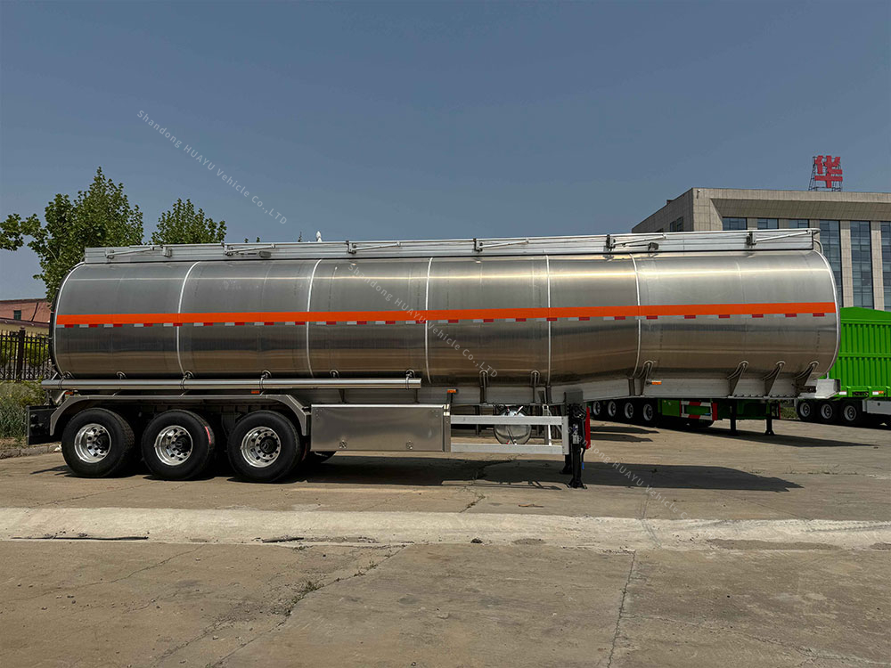 Aluminum Alloy Fuel Tanker Trailer