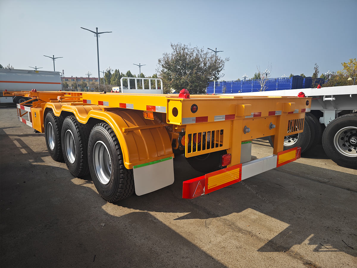 Container Chassis Trailer Configuration